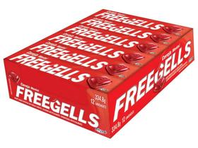 Bala Drops Freegells Cereja Riclan C/ 12u 334,8g Bala Drops Freegells Cereja Riclan C/ 12u 334,8g