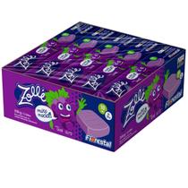 Bala Drops Mastigavel Zolle Uva Florestal 10 Unidades De 35G