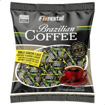 Bala Dura de Café Brazilian Coffee Florestal Pacote 500g com 139 un Original