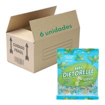 Bala Dura De Menta Com Estévia Dietorelle 70G (6 Und) Bala Dura De Menta Com Estévia Dietorelle 70G (6 Und)