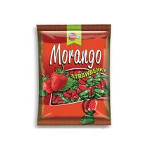 Bala Dura De Morango Com Recheio Docinho Embalagem Especial Bala Dura De Morango Com Recheio Docinho Embalagem Especial