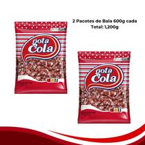 Bala Dura Gota Sabor Cola Para Sacolinha Surpresa 1200g