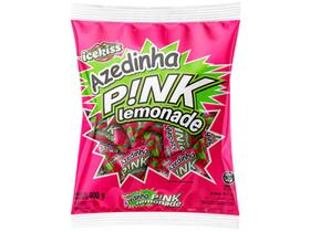 Bala Dura Icekiss Azedinha Pink Lemonade 400g