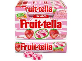 Bala Dura Morango Emb. c/ 15 Un. - Fruitella Bala Dura Morango Emb. c/ 15 Un. - Fruitella