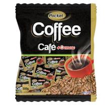 Bala Dura Pocket Cremosa Coffee Freegells 500G