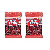 Bala Dura Sabor Cola Para Sacola Lembrancinha Festa Kit 200g