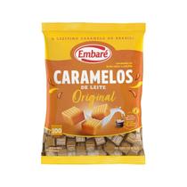 Bala Embaré Caramelo Leite Original Mastigável 660g
