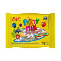 Bala Erlan Mastigável Party Mix Sortida 1Kg