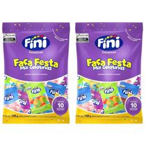 Bala Fini Festa Mix Com 20 Pacotinhos De 15G Cada Total 300G