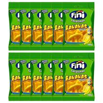 Bala Fini Gelatina de Banana 80g - Embalagem com 12 Unidades