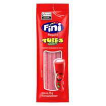Bala Fini Gelatina Tubes 12 Unidades Morango Cítrico 15g