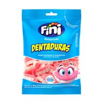 Bala Fini Gelatinas Dentaduras Teeth Saco 90g