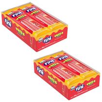 Bala Fini Morango Com Rech Laranja 24 Unid De 15G Total 360G Bala Fini Morango Com Rech Laranja 24 Unid De 15G Total 360G