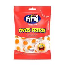 Bala Fini Ovos Fritos Sabor Tutti Frutti 90g