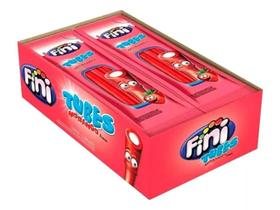 Bala Fini Tubes Regaliz Diversos 15g C/ 12 Unidades - 180g