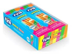 Bala Fini Tubes Regaliz Diversos 15g C/ 12 Unidades - 180g