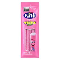Bala Fini Tubes Tutti Frutti 12 Unidades 15G Total 180G