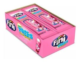 Bala Fini Tubes Tutti - Frutti Ácido C/12 Uni 204g Bala Fini Tubes Tutti - Frutti Ácido C/12 Uni 204g
