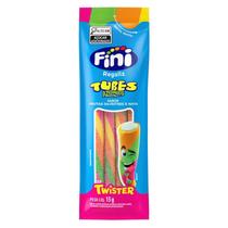 Bala Fini Tubes Twister Citrico 12 Unidades 15G Total 180G