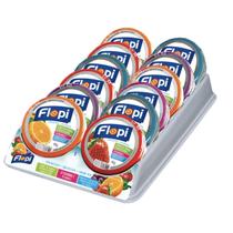 Bala Flopi Latinha Zero Açúcar Florestal contendo 12 latinhas de sabores sortidos Bala Flopi Latinha Zero Açúcar Florestal contendo 12 latinhas de sabores sortidos