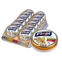 BALA FLOPI SEM ACUCAR TEA GENGIBRE 480G - Display 12 Un