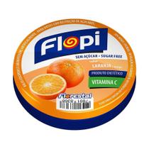 Bala Florestal Flopi Diet Laranja Display 40g - Embalagem com 12 Unidades Bala Florestal Flopi Diet Laranja Display 40g - Embalagem com 12 Unidades