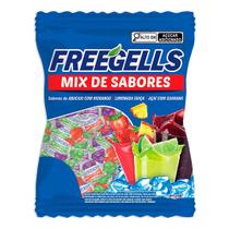 Bala Freegells Azul Mix Sabores 475g