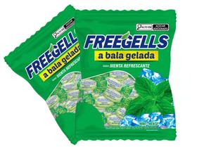 Bala Freegells Menta Refrescante Riclan 475g - 2 Pacotes