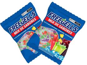 Bala Freegells Mix de Sabores Riclan 475g - 2 Pacotes