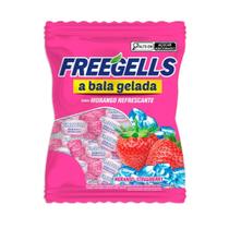 Bala Freegells Morango Pacote 475g