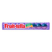 Bala Fruit-Tella Semente de Chia + Vitamina C Sabor Mirtilo 40g