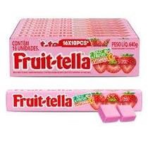 Bala Fruitella Morango Mastigável com Vitamina C 40 gramas Bala Fruitella Morango Mastigável com Vitamina C 40 gramas