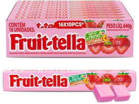 Bala Fruittella Morango com Vitamina C e Suco de Bala Fruittella Morango com Vitamina C e Suco de