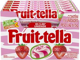 Bala Fruittella Swirl Morango com Creme de Leite - Vitamina C e Suco de Frutas 615g Stick 15 Unidade Bala Fruittella Swirl Morango com Creme de Leite - Vitamina C e Suco de Frutas 615g Stick 15 Unidade
