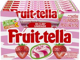 Bala Fruittella Swirl Morango com Creme de Leite