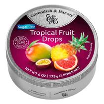 Bala Frutas Tropicais sem Açúcar Cavendish e Harvey 175g Bala Frutas Tropicais sem Açúcar Cavendish e Harvey 175g
