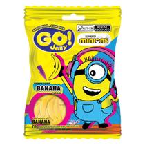 Bala Gel Go Jelly Minions Formato e Sabor Banana 70g Bala Gel Go Jelly Minions Formato e Sabor Banana 70g
