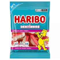 Bala Gelatina Dentinhos 80g Haribo