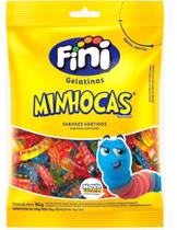 Bala gelatina fini minhoca 100g