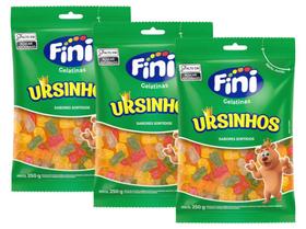 Bala Gelatina Fini Ursinhos Sortidos 250g - 3 Pacotes Bala Gelatina Fini Ursinhos Sortidos 250g - 3 Pacotes