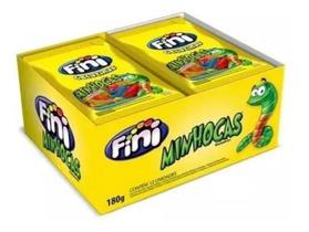 Bala Gelatina Minhoca Brilho C/12Un 15Gr - Fini