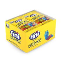 Bala gelatina mini 15g com 12 unidades fini vários sabores