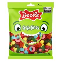 Bala Gelatina Mix Docile Pacote com 1kg