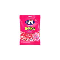 Bala Gelatinas Fini Beijos de Morango Pacote com 90grs Bala Gelatinas Fini Beijos de Morango Pacote com 90grs