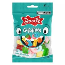 Bala Gelatines Mix 80g Docile Bala Gelatines Mix 80g Docile