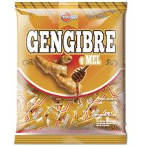 Bala Gengibre e Mel 500g - Toffano