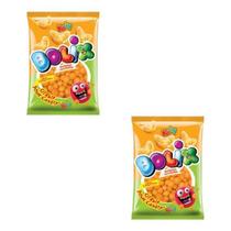 Bala Goma Azeda Kit com 2 Saquinhos de 500g Sabor Tangerina Bala Goma Azeda Kit com 2 Saquinhos de 500g Sabor Tangerina