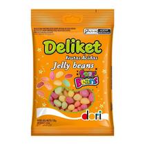 Bala Goma Deliket Jelly Beans Frutas Ácidas Sortidas - 150g