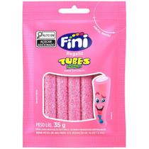 Bala Goma Fini Tubes Tutti Frutti Display C/ 10 Unidades 35G Sabor Tradicional Bala Goma Fini Tubes Tutti Frutti Display C/ 10 Unidades 35G Sabor Tradicional