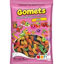 Bala Goma Gomets Dori Minhoca Fruta Peso 700 Gramas